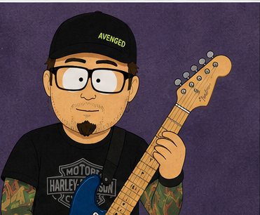 Juan on guitar