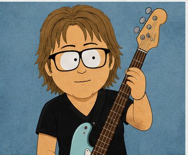 Kathleen on bass